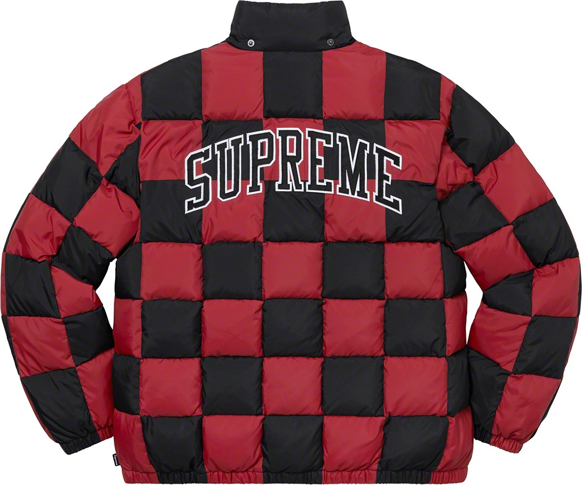 Checkerboard Puffy Jacket view 15